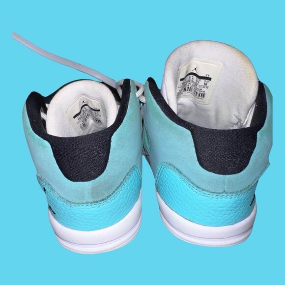Toddler Jordan Max Aura GS 'Light Aqua' Sneakers Size 10 C - Picture 5 of 9